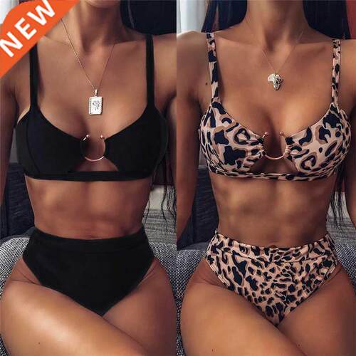 Sexy Swimsuit Women High Waist Bikini Micro High Leg Swimmi