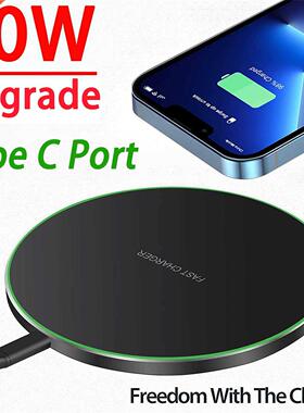 60W Qi Wireless Chrger Pd for iPhone 13 12 11 X Pro M