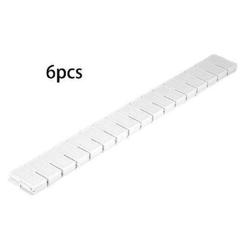 4/6Pcs Practical Plastic  Grid Drawer Divider Adjustable