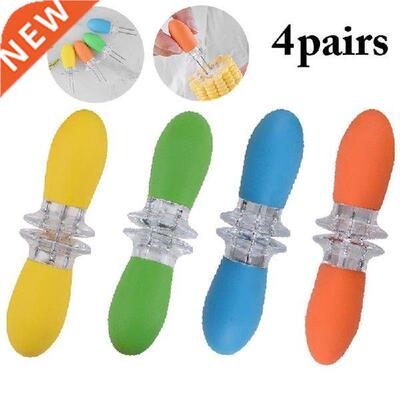 8PCS Heat-Resistant Corn Forks Corn On The Cob Holders