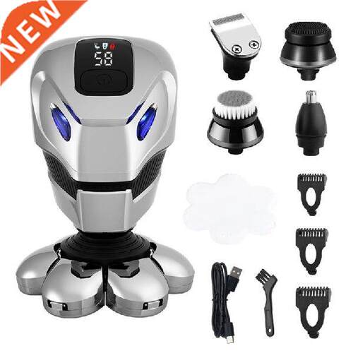 Rechargeable Rotary Shavers Nose Ear Trimmer Face Cleaning