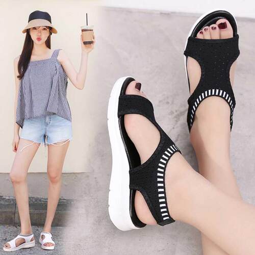 Women Sandals Breathable Comfort Shopping Ladies Walking Sh