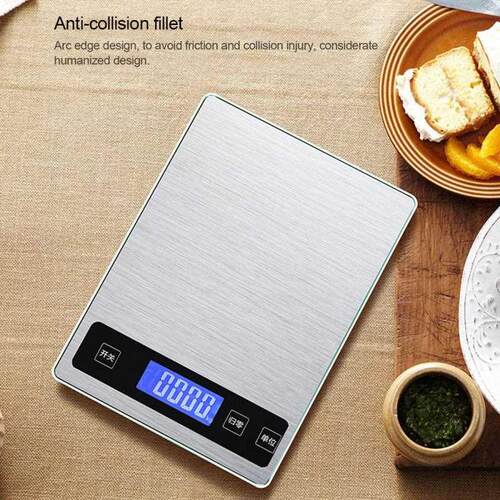 5kg/10kg Rechargeable Kitchen Scale Digital Food Scale Stai