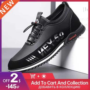 Leather Men Shoes Luxury Brand 2022 Casual Slip on Formal Lo