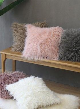 Sofa Pluche Kussens Lang Haar Comfortabele En Zachte