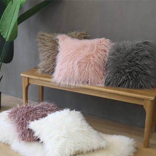 Sofa Pluche Kussens Lang Haar Comfortabele En Zachte