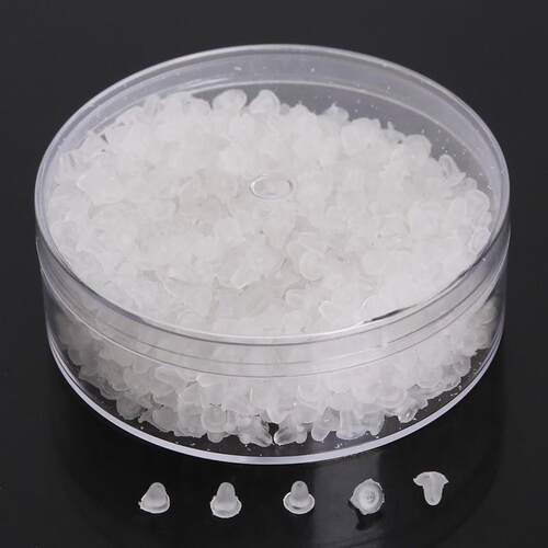 1000pc/lot 4mm Earring Backs Stoppers Jewelry Making Access