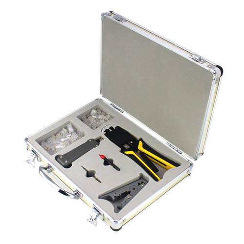 YG-K500RS Network Cable Clamp Set Cryal Head Combination K