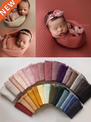 28 Colors Newborn Photography Props Bean Bag Frame Backdrop