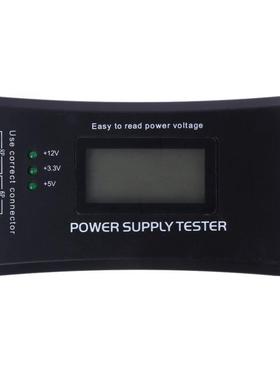 LCD Power Supp Tester Coputer 20/24 Pin check Power Volta