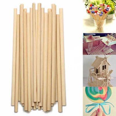 50PCS Round Wooden Rods Counting Sticks Educational Toys Pre