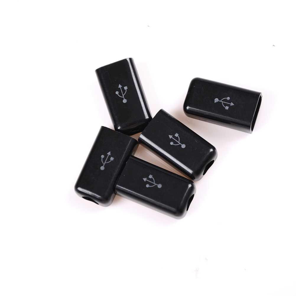 5PCS Male USB Connector Kit 5P 5pin USB 2.0 Plug Type A