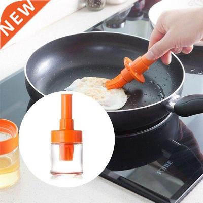 Rotating Lid Cooking Oil Dispenser Bottle For Kitchen Easy
