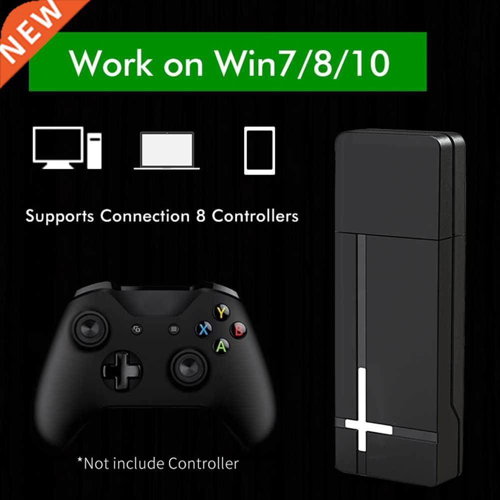 USB Gamepad Controller Adapter Laptops Joystick Wireless Rec