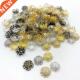 Flower Torus Caps Lot Jewelry Beads 10mm Alloy 100pcs Shape
