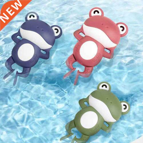 Cartoon Frog Bath Toy For Baby Swimming Pool Bathroom Shower