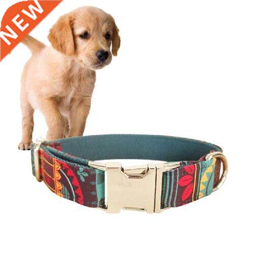 Legendog Pet Special Ethnic Print Handmake Dog Collars Soft