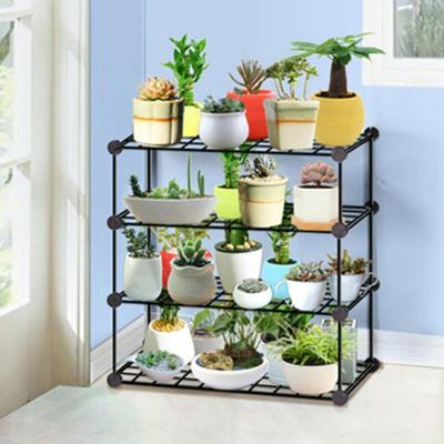 4/5 Layer Foldable Iron Succulent Flower Plant Pot Stand