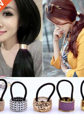 2022 Hairband Pearl Woen Hair Accessories Scrunchy Punk tai