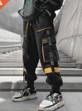 Hip Hop Men‘s Sreetwear Pants Men Cargo Pants Jogger Casual