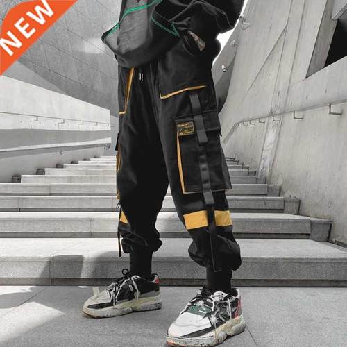 Hip Hop Men‘s Sreetwear Pants Men Cargo Pants Jogger Casual