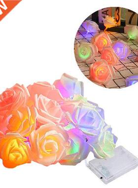 Christmas Lights Clear Wire 2 Meters 20 Lights Battery Box