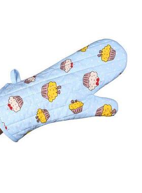 1PC Microwave Oven Gloves Kitchen Cooking Cotten Oven Mitts