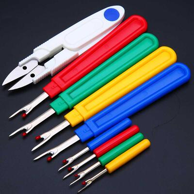 9Pcs Large Small Seam Ripper Stitch npicker Craft Thread Cut