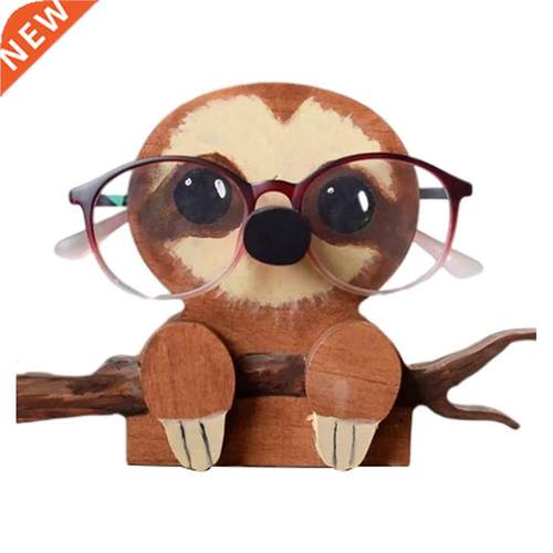 Animal Glasses Rack Hand Wood Eyeglasses Spectacle