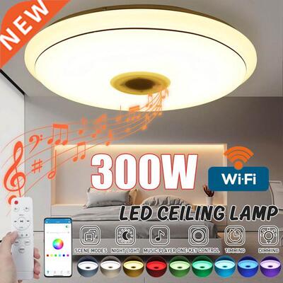 WiFi 300W 40CM Modern RGB LED Ceiling Lights Home lighting A