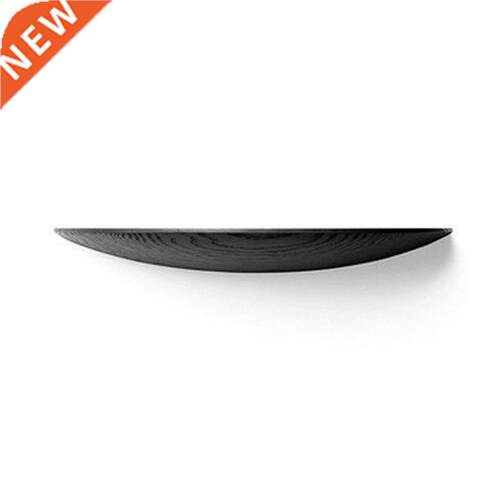 Wooden Wall Shelf Semicircle Solid Wood Wall Hanging