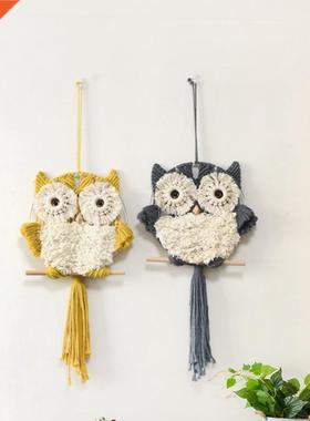 Macrame Wall Hanging Pendent Handmade Cotton Adorable Chic