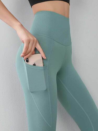 Yoga Pants Women Pocket Plus Size Leggings Sport Girl Gym