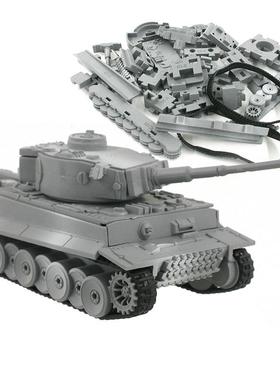 4D Model Building Kits Military Model Assembly Tiger Tank Pa