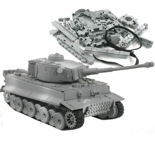 4D Model Building Kits Military Model Assembly Tiger Tank Pa