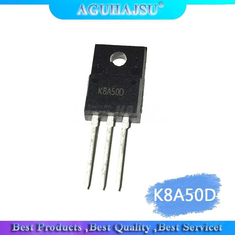 10pcs/lot K8A50D TK8A50D TO-220F