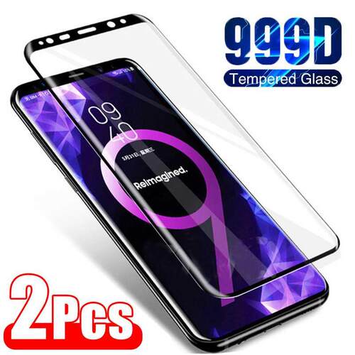 2PCS Full ver Glass for Samsung S9 S8 Plus S10 S20 Plus Scre