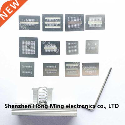 Memory Direct Heat BGA Reballing Stencils Template Holder Ji