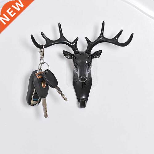 Wall Hanging Hook Vintage Deer Head Antlers for Hanging Clot