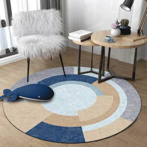 Round carpet modern simple Nordic hanging basket mat round