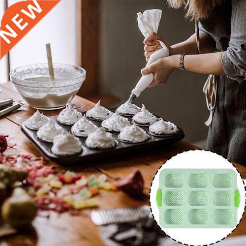 Nonstick French Bread Mold Silicone BPA Free Cupcake Pan 1