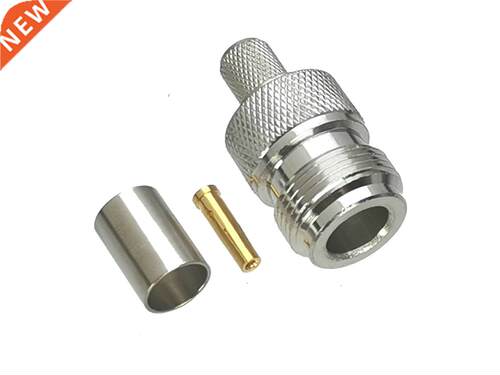 1Pcs Connector N Female Jack Crimp RG5 RG6 LMR00 Cable RF A