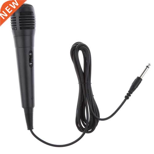 Wired 6.35mm Vocal Dynamic Microphone Instrument Mic for Kar