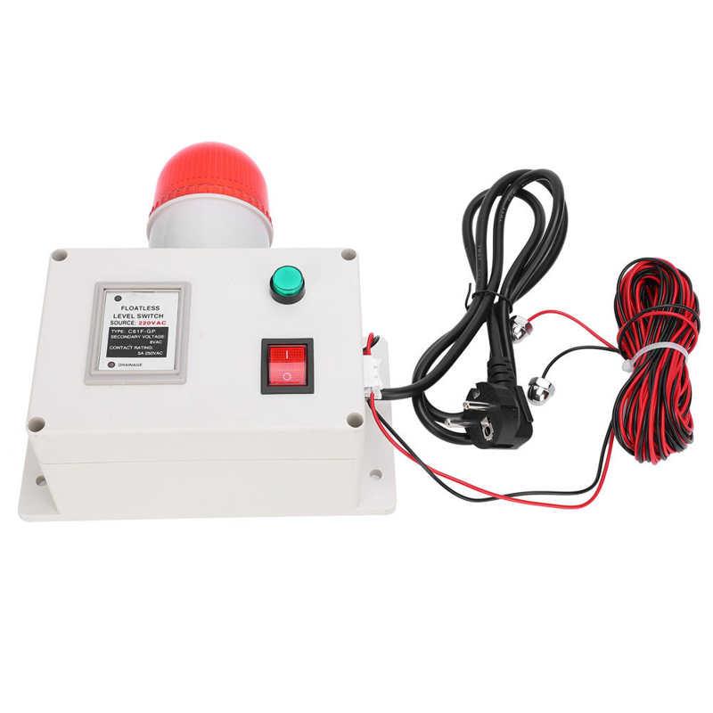 Liquid Level Sensor Switch Full Water Alarm Controller 90dB
