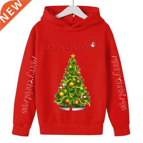 2022 New Merry Christmas Sweater Cartoon Top Christmas Santa