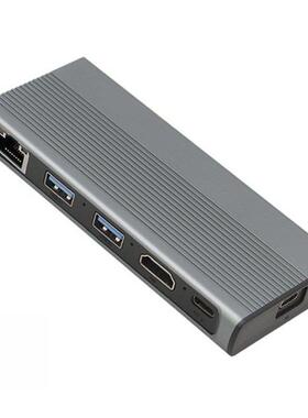 USB C HUB Type C 3.1 to M.2 NVME NGFF HD 4K 30Hz 1000M LAN 1