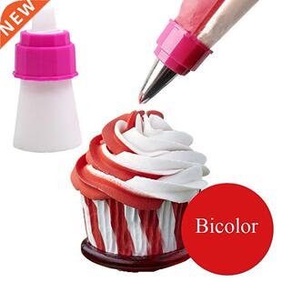 5Pcs Dual-color Tube Converter Cooking Tips Culinary Cream