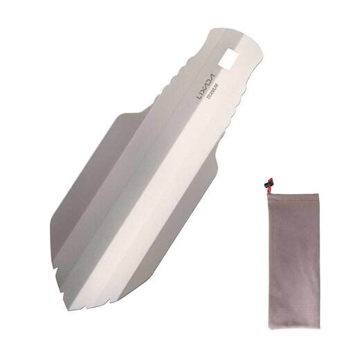 Titanium Camping Shovels Outdoor Compact Poop Shovel/Trowel