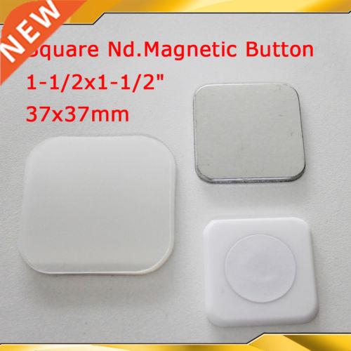 Square 37x37mm 100 Sets NEW Fridge Dialog Box Nd. Strong