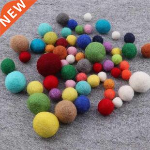 30pcs 100%Wool Felt Balls Round Balls Of Wool Pompoms